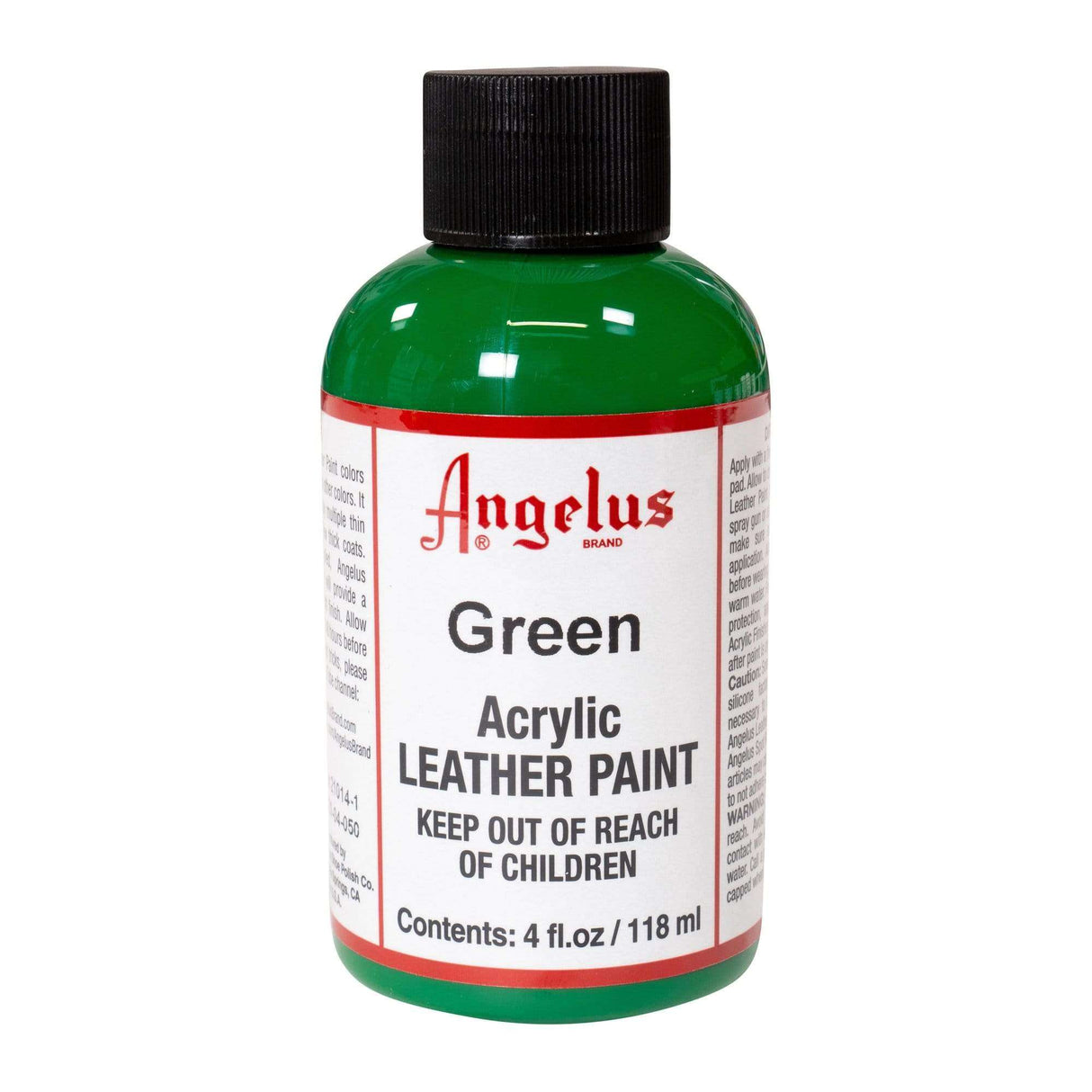 ALAPFO.Green.01.jpg Angelus Leather Acrylic Paint 4oz Image