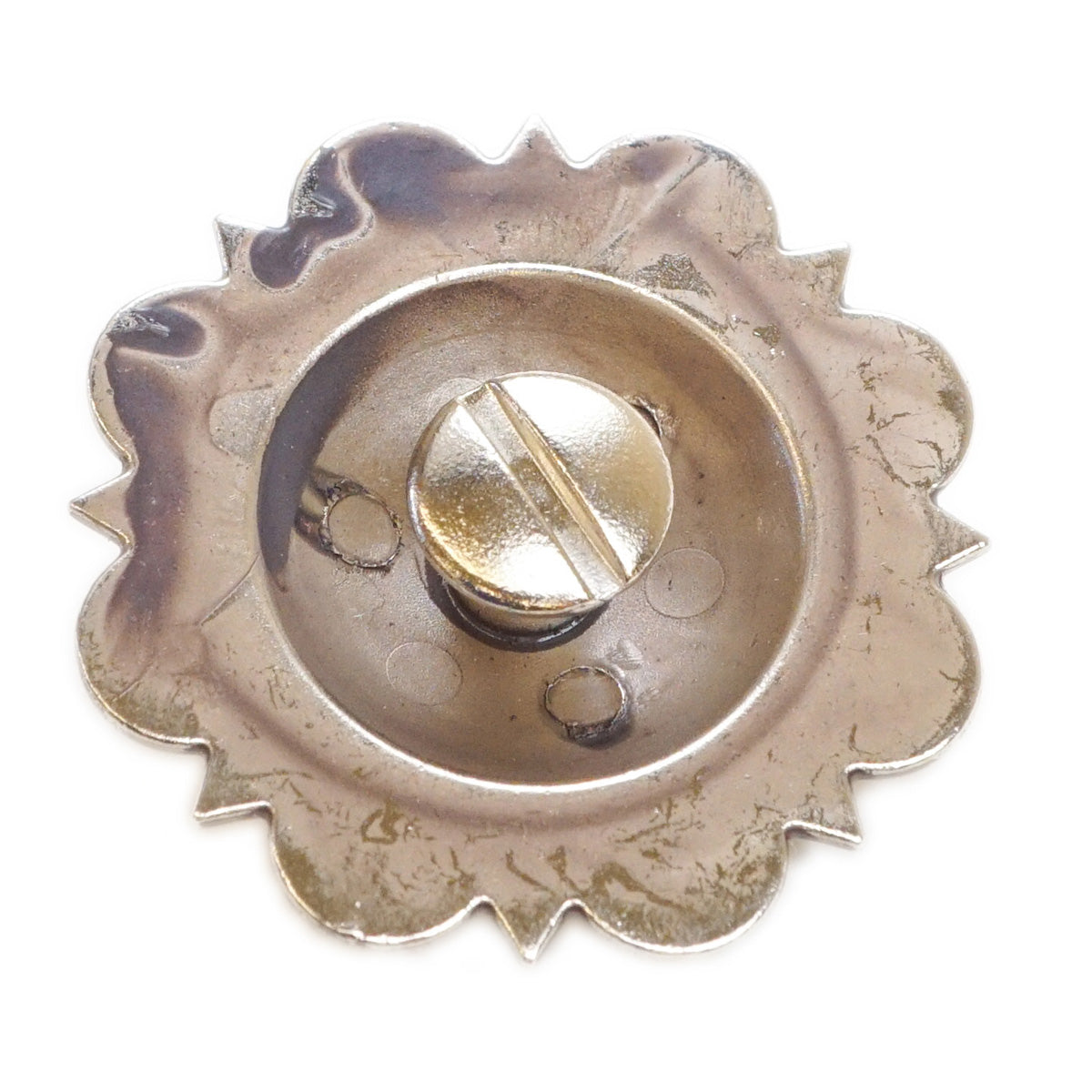 Mulehead Berry Concho - Nickel/Gold, additional view