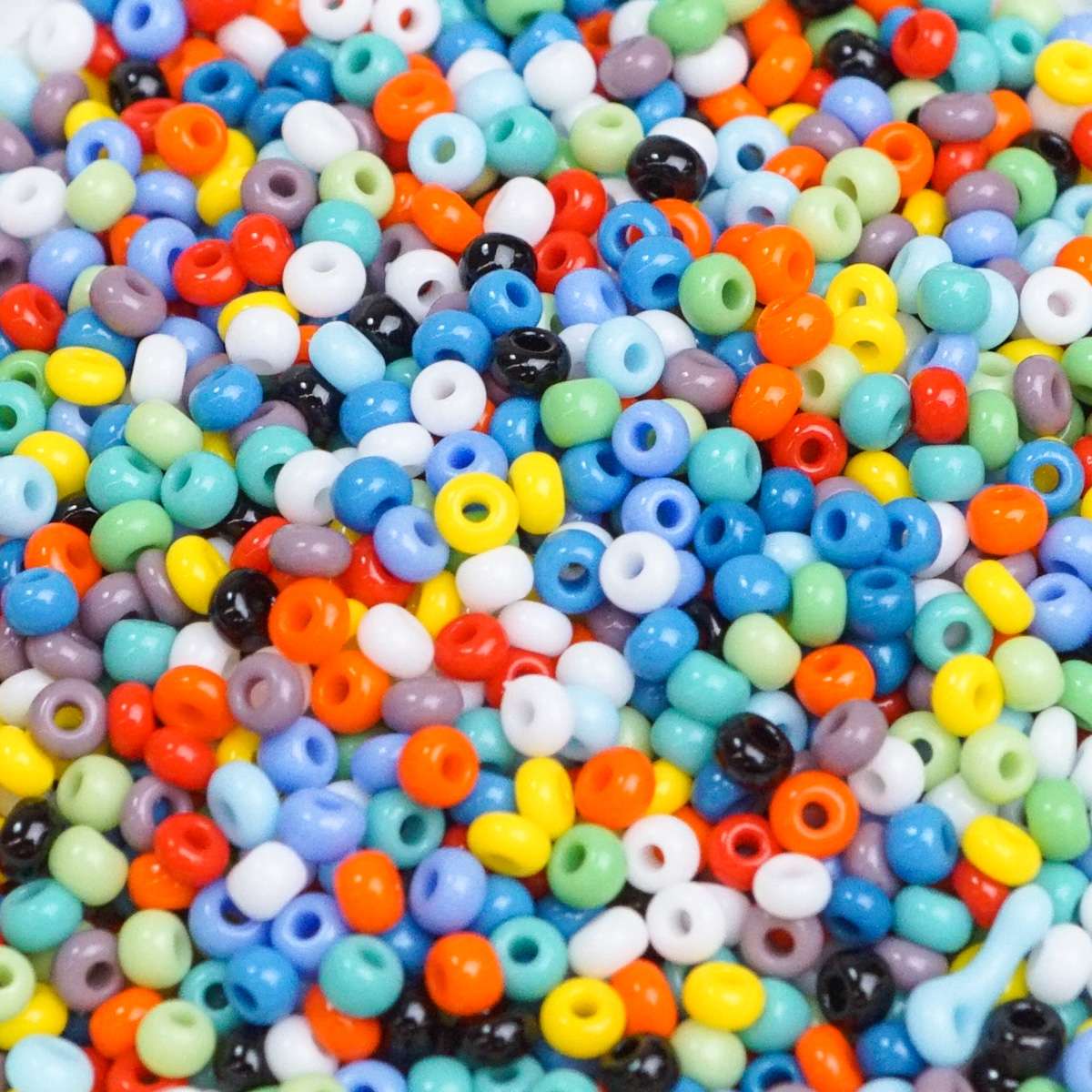 229-1022.SLC.1.jpg Seed Beads 10/0 Opaque Assorted - 20g Image
