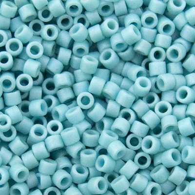 45-113375.SLC.jpg Delica Bead - Light Aqua Matte Metallic DB375 Image