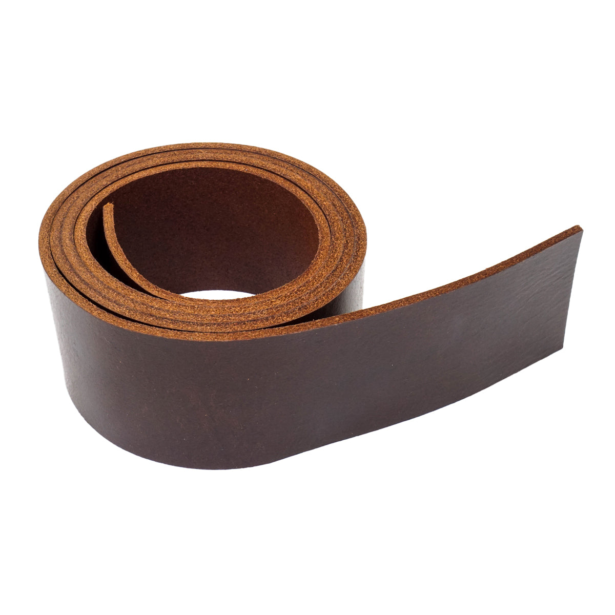 Buffalo Belt Strips, Antique Mahogany 2 ½