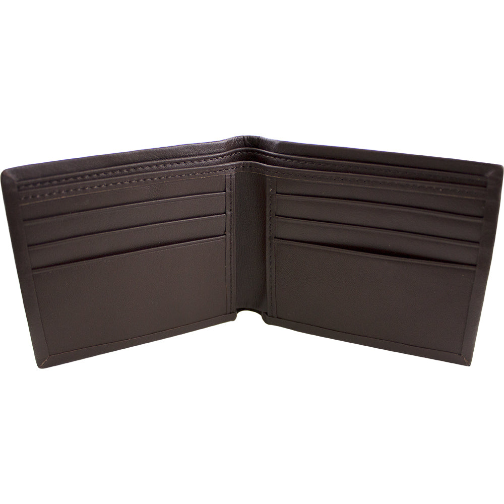 195-7008.SLC.jpg CF Chocolate Sm-A Billfold Interior Image