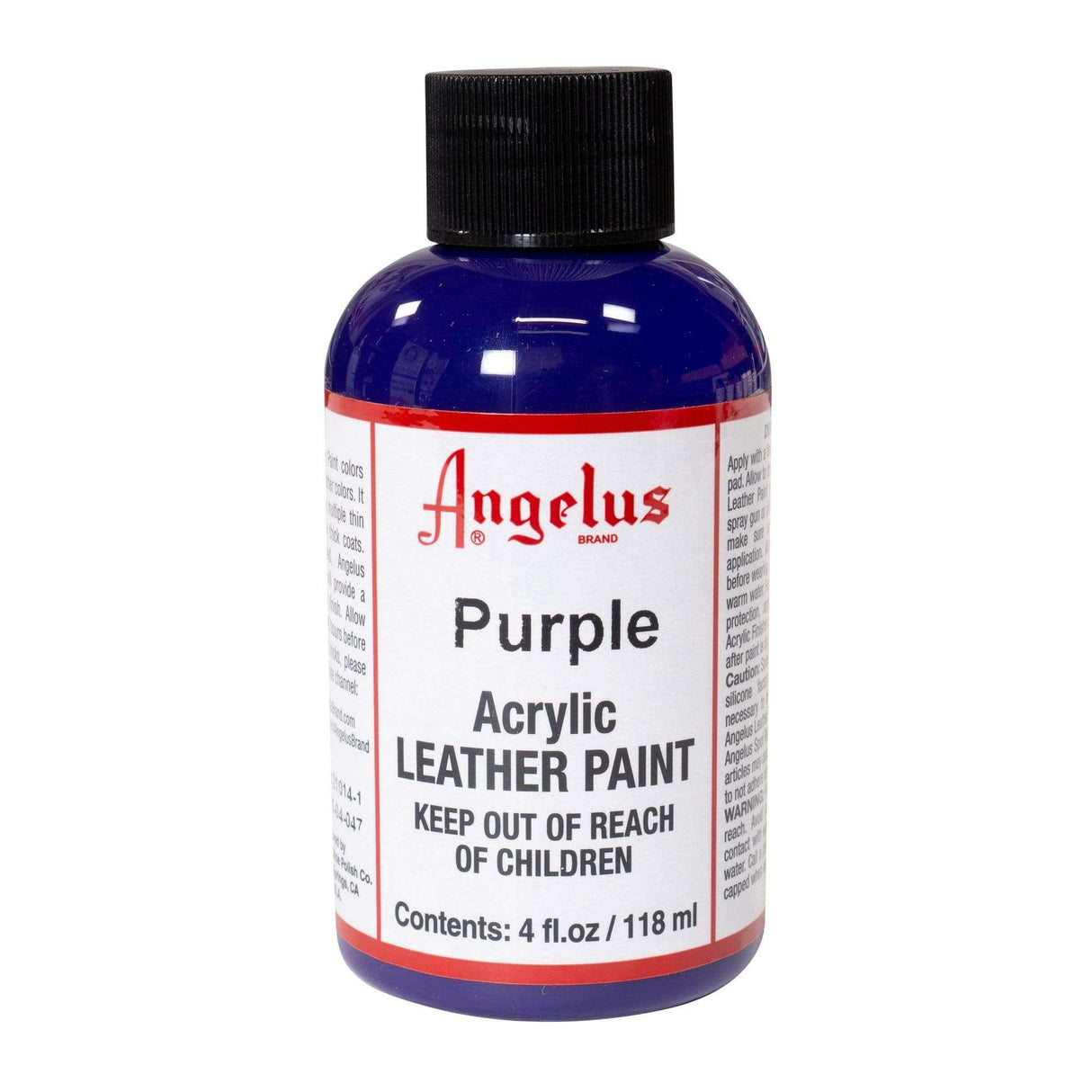 ALAPFO.Purple.01.jpg Angelus Leather Acrylic Paint 4oz Image