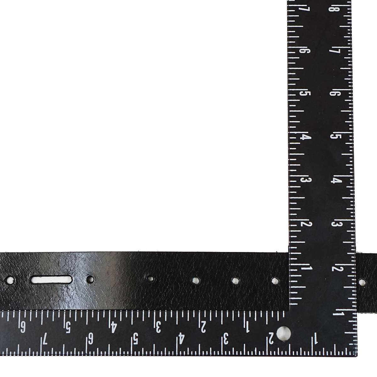100-214.SLC.2.jpg Single Hole Belt Blank - Buffalo Black Image