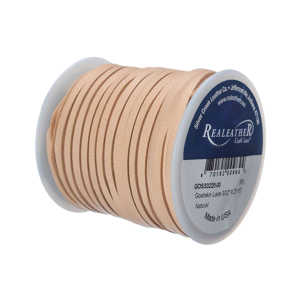 28-9007.SLC.02.jpg Lace Supreme Leather 5/32" x 25 yds Image