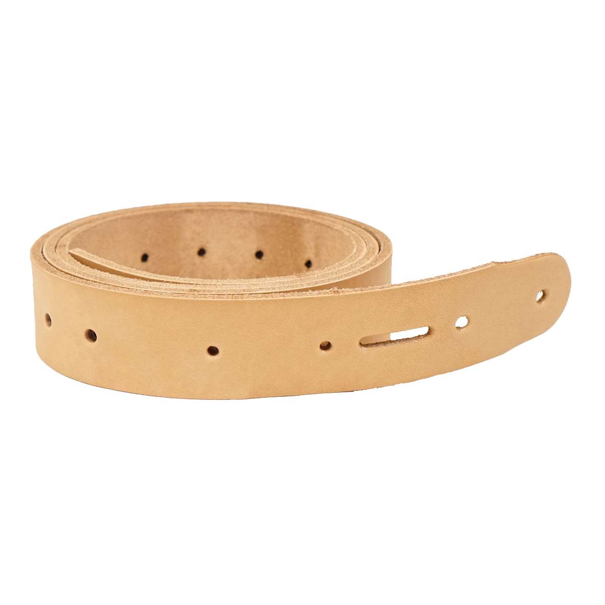 100-211.SLC.1.jpg Single Hole Belt Blank - Hermann Oak Natural Image