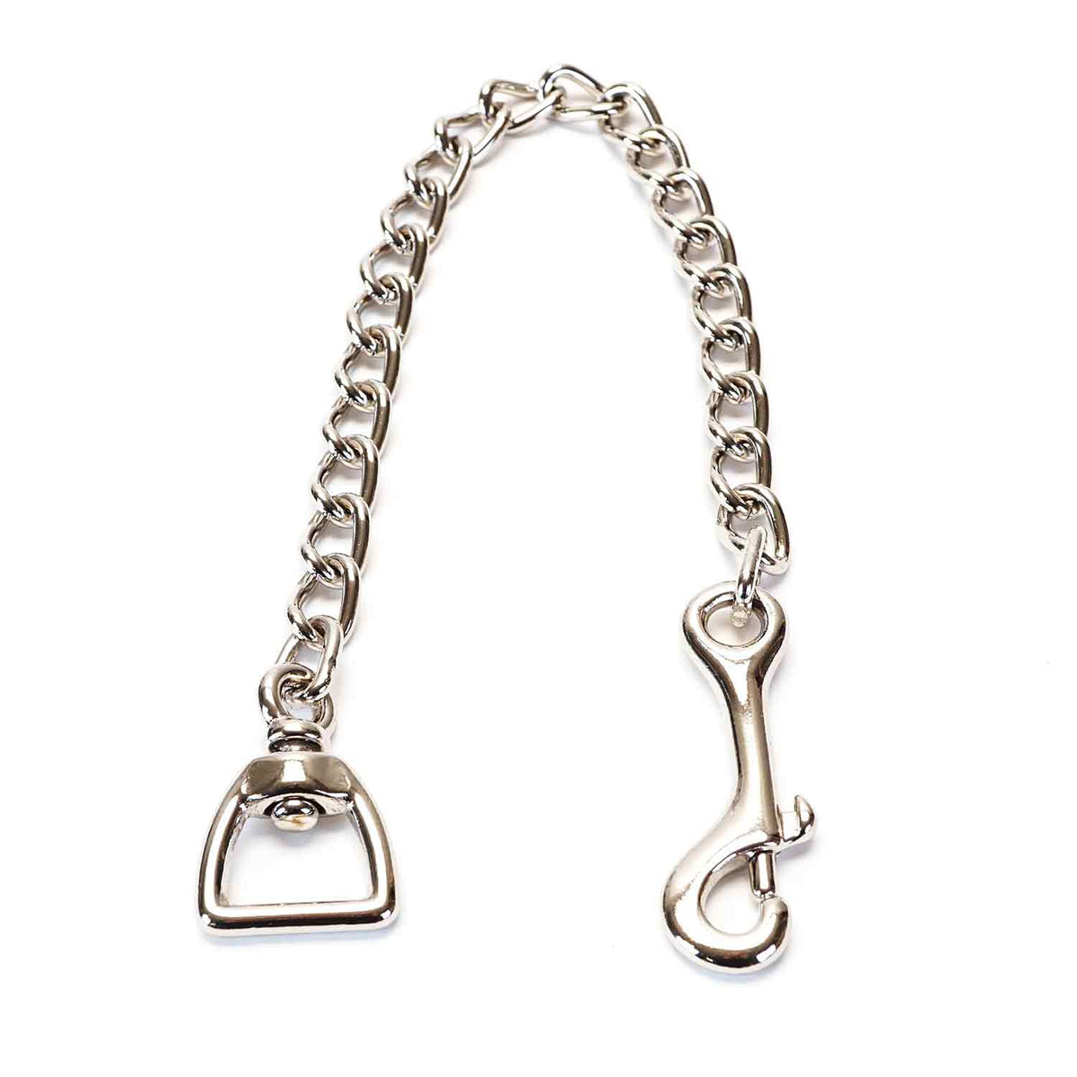 20" Lead Chain - Nickel Plate