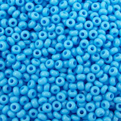 222-144025.SLC.jpg 10/0 Glass Seed Beads - Sky Blue 20g Image