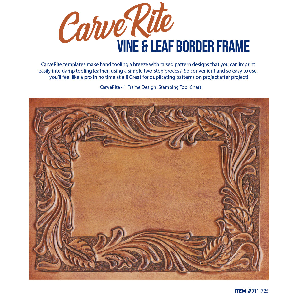 011-725.SLC.1.jpg CarveRite - Vine & Leaf Border Frame Image