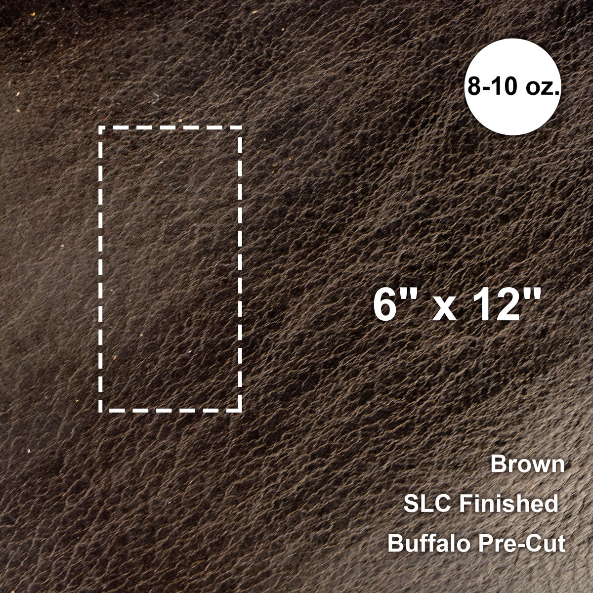 133-420201.SLC.1.jpg 6"x12" Brown Buffalo Pre-Cut Image