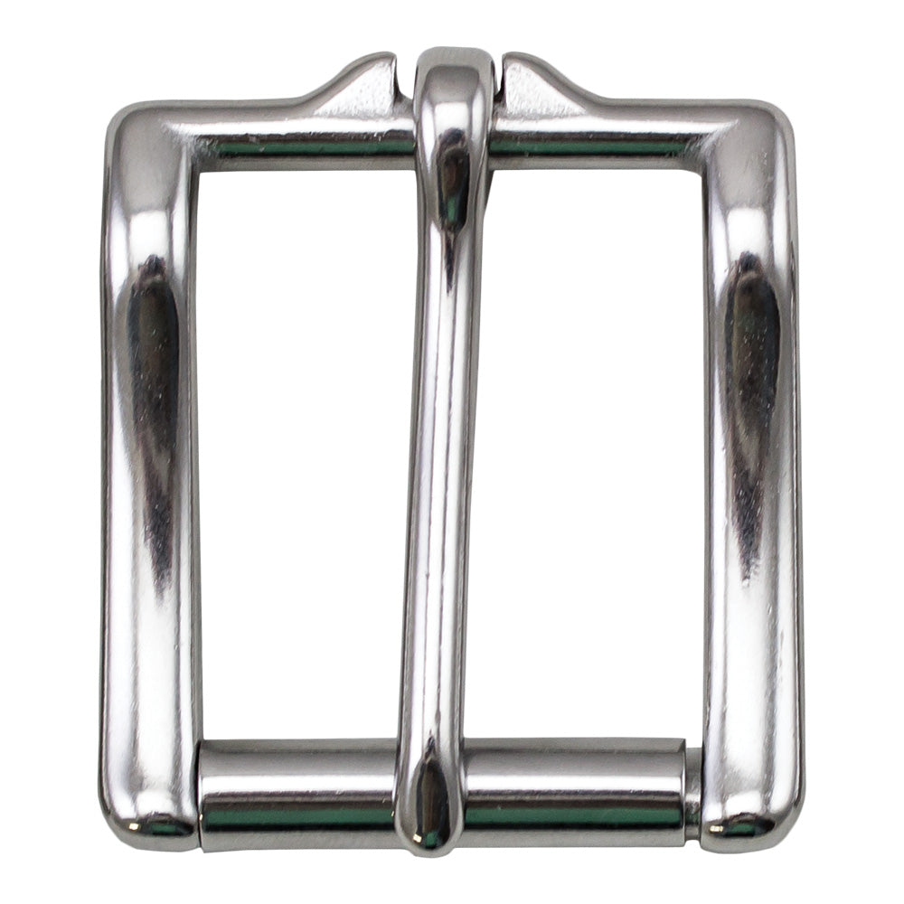 131-142200.SLC.jpg 1 1/4" Heavy Duty Wave Roller Buckle - Stainless Steel Image