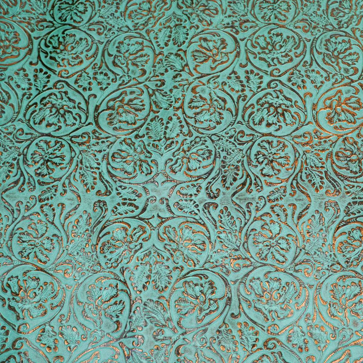 HLFS.Turquoise Copper.04.jpg Heirloom Floral Sides Image