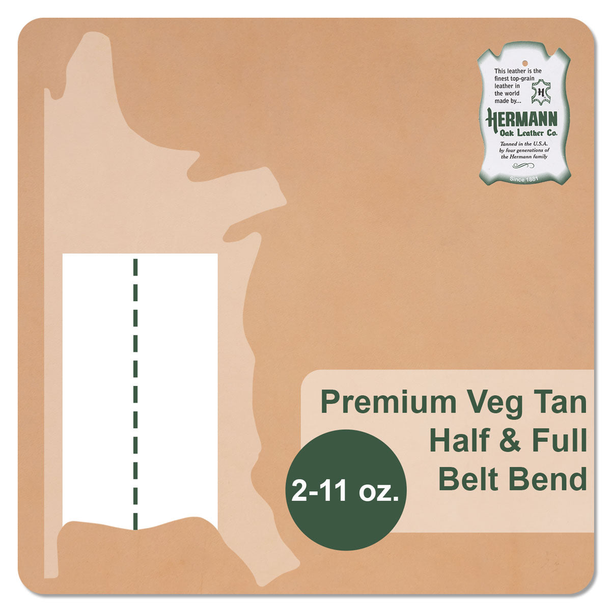 HONB.SLC.default.jpg Hermann Oak Natural Belt Bends Image