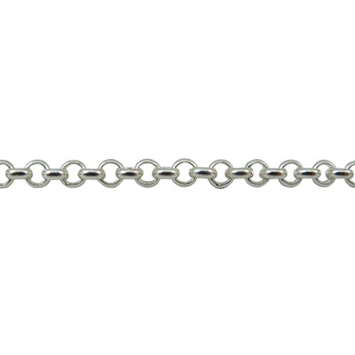 222-431.SLC.jpg 4mm Rolo Chain - Silver Plate Ft Image