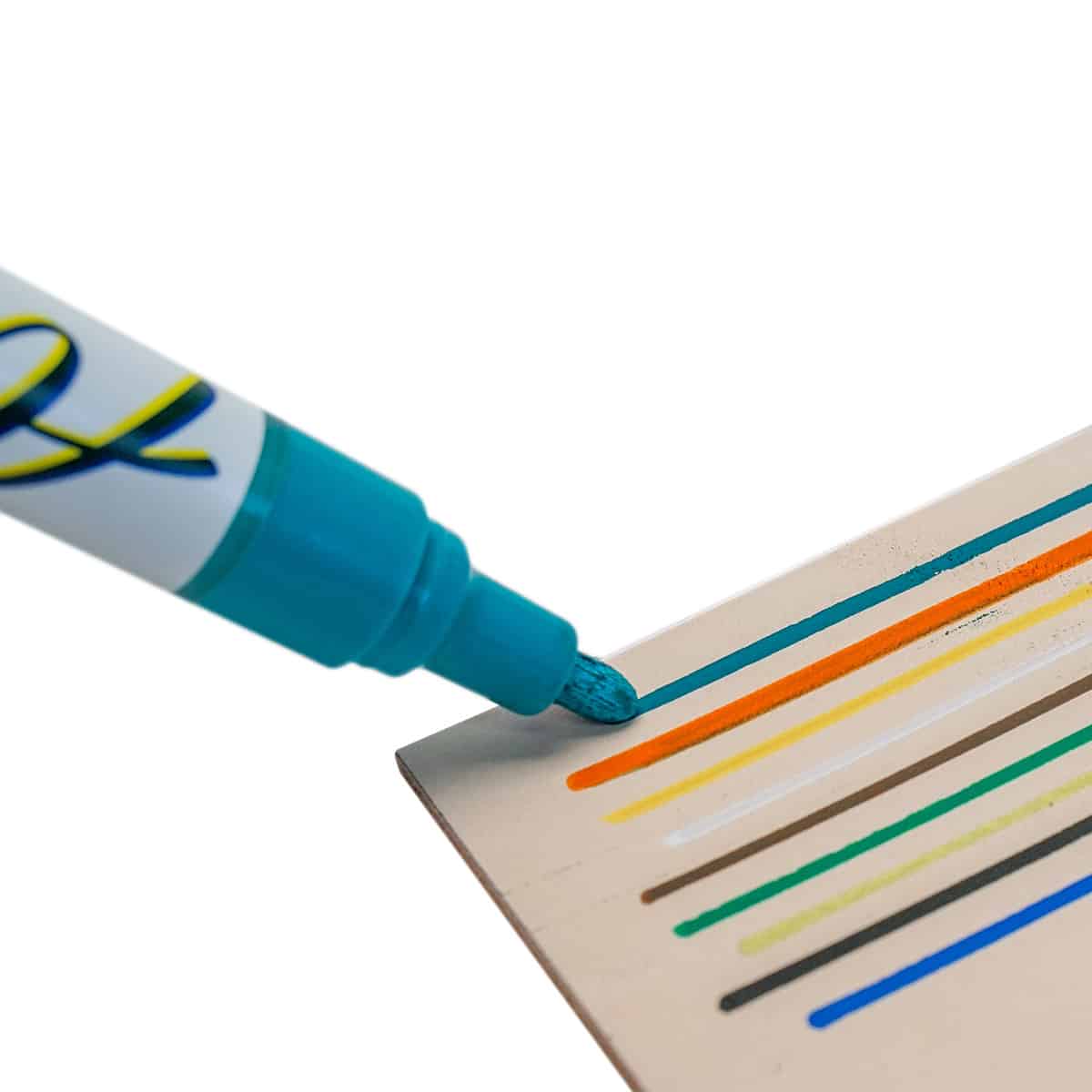 ACPM.Cyan Blue.02.jpg SLC Acrylic Paint Markers Image