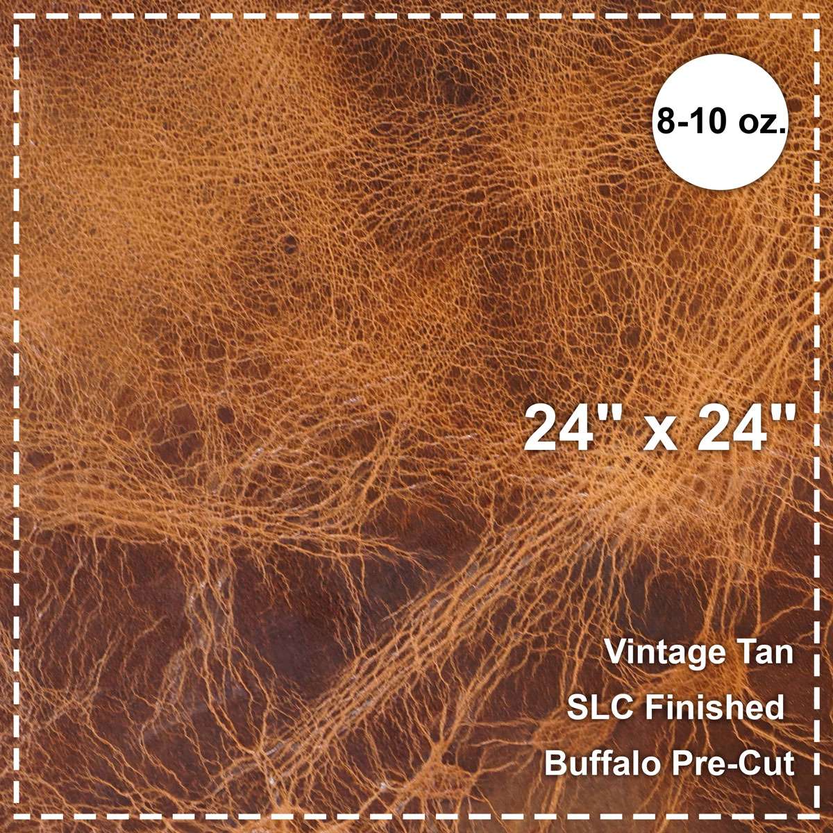 133-422505.SLC.1.jpg 24"x24" Vintage Tan Buffalo Pre-Cut Image