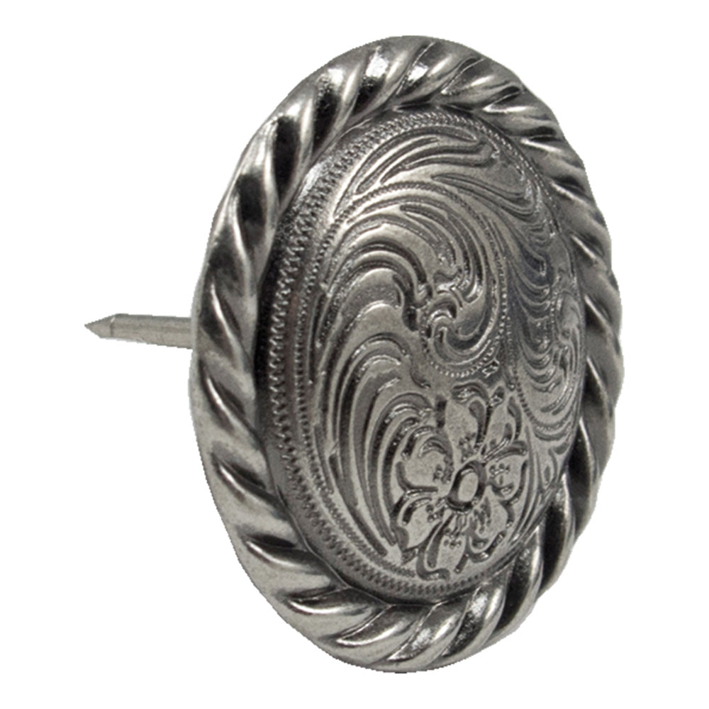 115-179320.SLC.jpg Rope Edge Swirl Tack - Old Silver 50pk Image