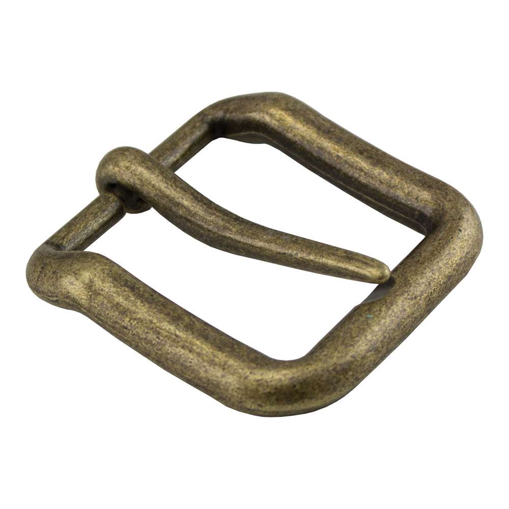 115-164009.SLC.jpg 1 1/4" Wave Buckle - Antique Brass Image
