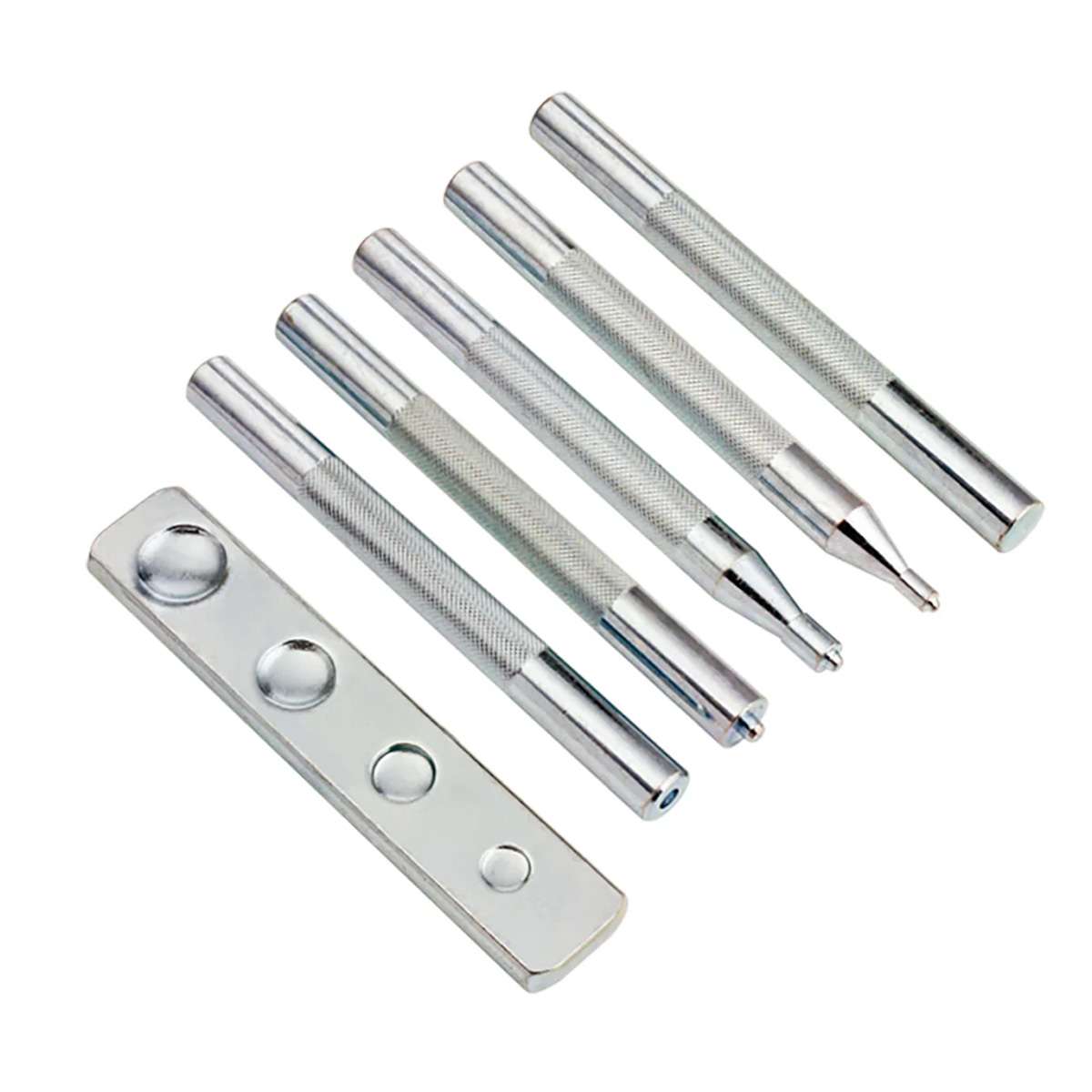 011-810500.SLC.01.jpg Deluxe 6pc Snap All & Rivet Setter Kit Image