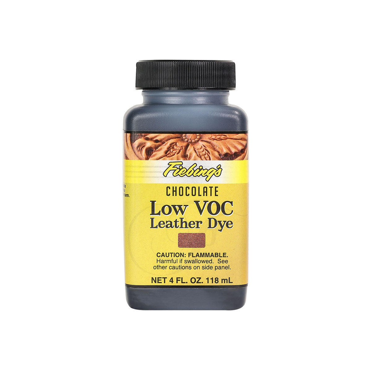 34-21202.SLC.01.jpg Fiebings Low VOC Leather Dye - Chocolate 4oz Image