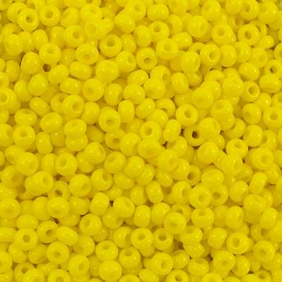222-144017.SLC.jpg 10/0 Glass Seed Beads - Yellow 20g Image