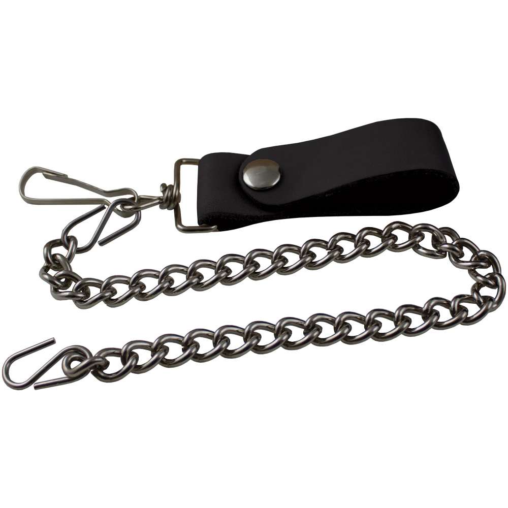 100-18.SLC.jpg Black Biker Wallet Chain Image