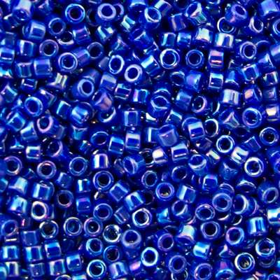 45-113165.SLC.jpg Delica Bead - Opaque Royal Blue AB DB165 Image