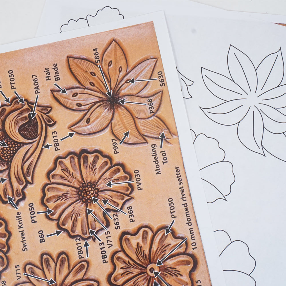 144-10007.SLC2.jpg Sheridan Style Tracing & Tooling Pattern Pack - Digital Image