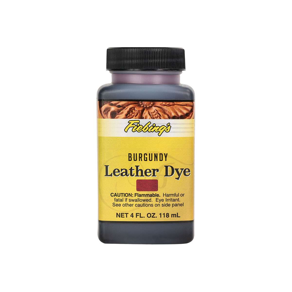 34-210025.SLC.01.jpg Fiebings Leather Dye - Burgundy 4oz Image