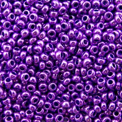 229-1019.SLC.jpg Seed Beads 10/0 Metallic Purple - 20g Image