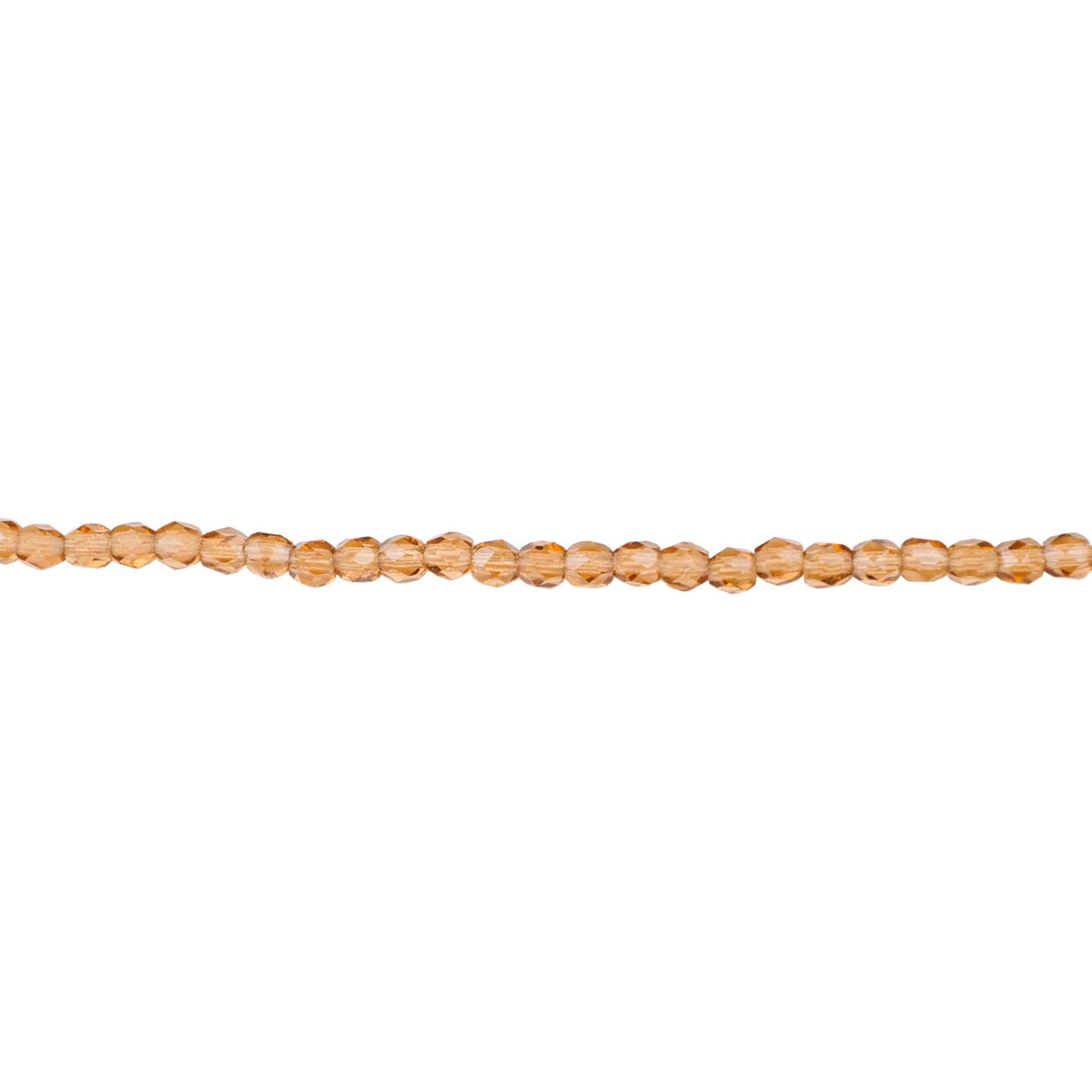 339-6.SLC.1.jpg 3mm Smoky Topaz Bead Strand - Firepolished Image