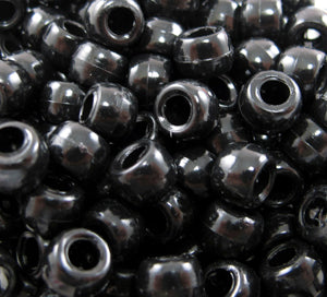 229-2.SLC.jpg Black Pony Beads - 250pk Image