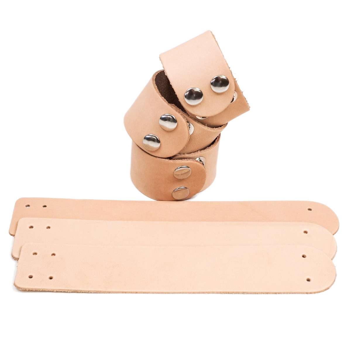 CUF009.SLC.3.jpg 1 1/2"  wrist band cuffs Image