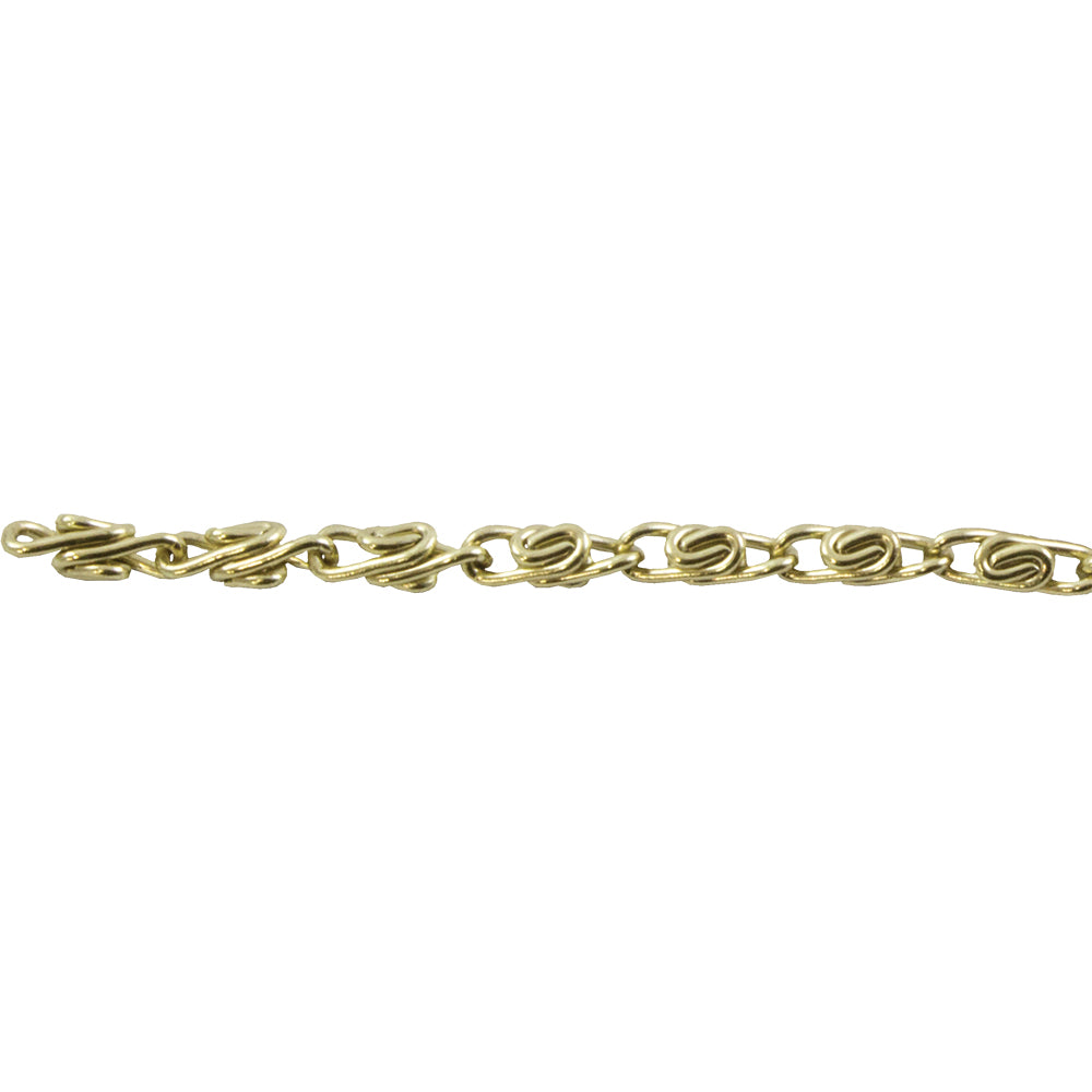 36" Scroll Gold Chain, additional view 2
