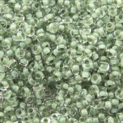229-106.SLC.jpg Seed Beads 10/0 Dark Olive Crystal Lined - 20g Image