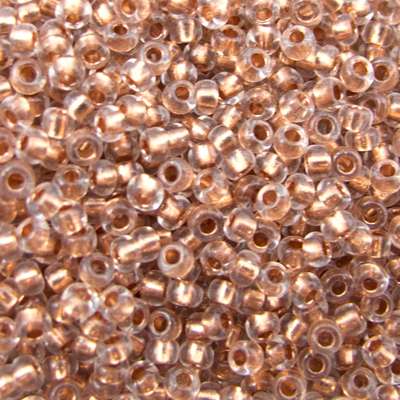 229-105.SLC.jpg Seed Beads 10/0 Crystal Copper Lined - 20g Image