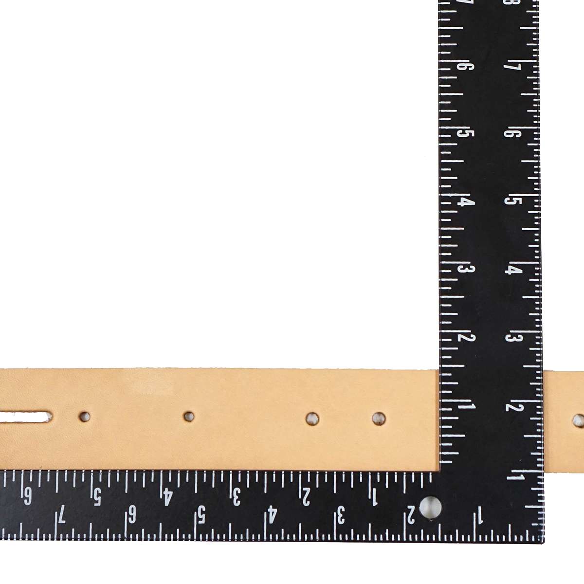 100-211.SLC.3.jpg Single Hole Belt Blank - Hermann Oak Natural Image