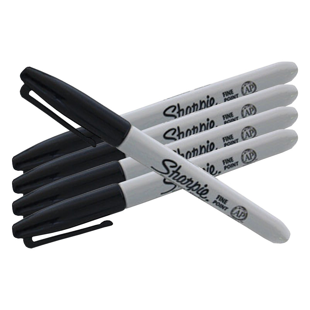 298-208302.SLC.jpg 5pk Black Sharpie Marker 5pk Image