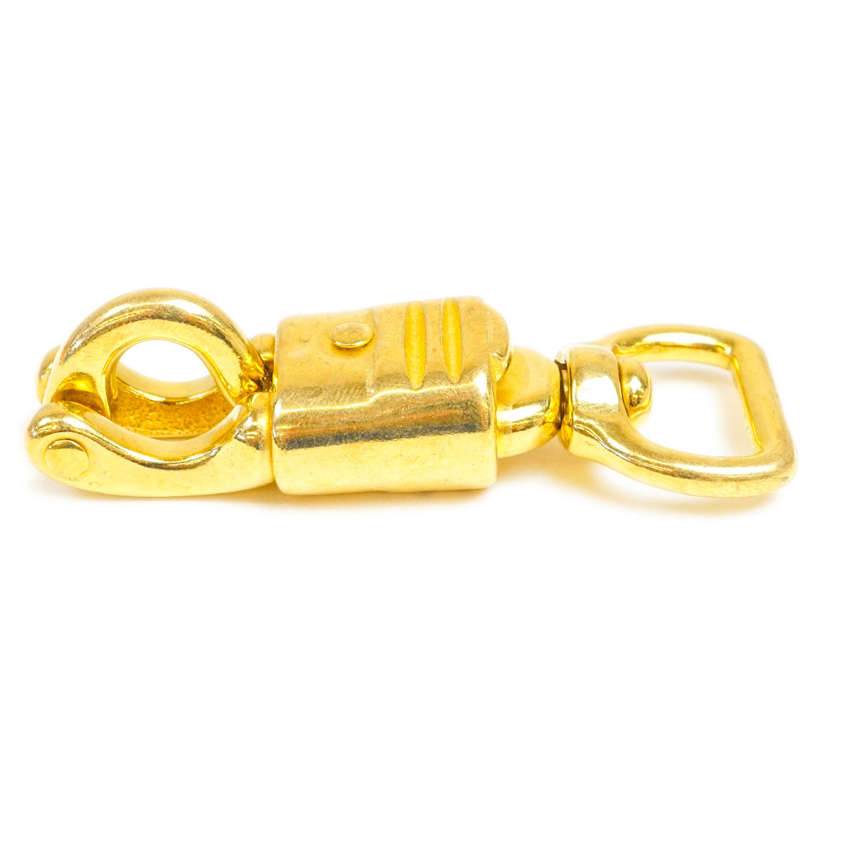 4-01286.SLC.1.jpg ¾" Panic Snap - Brass Plated Dee Ring Image