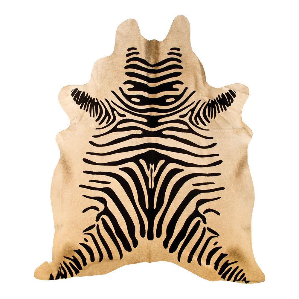 179-91009.SLC.jpg Black / White Zebra Cowhide Rug - Full Image
