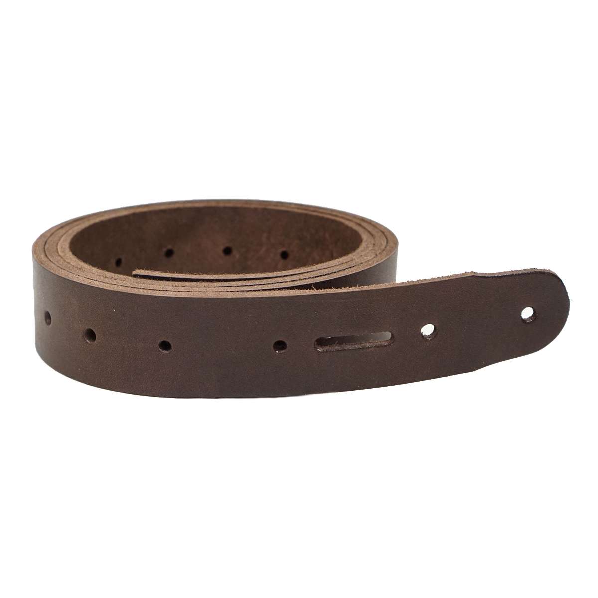100-213.SLC.1.jpg Single Hole Belt Blank - Hermann Oak Brown Image