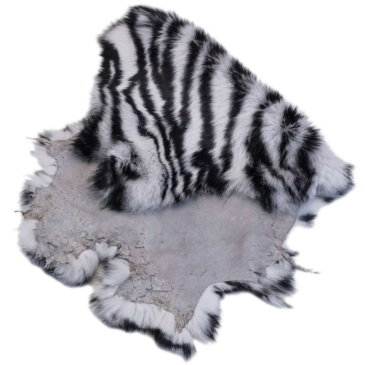 609-3.SLC.3.jpg Printed Rabbit Skin - Zebra Image