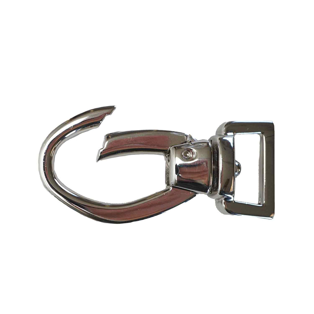 85-52.SLC.02.jpg ¾" Push Gate Swivel Snap - Nickel Plate Image