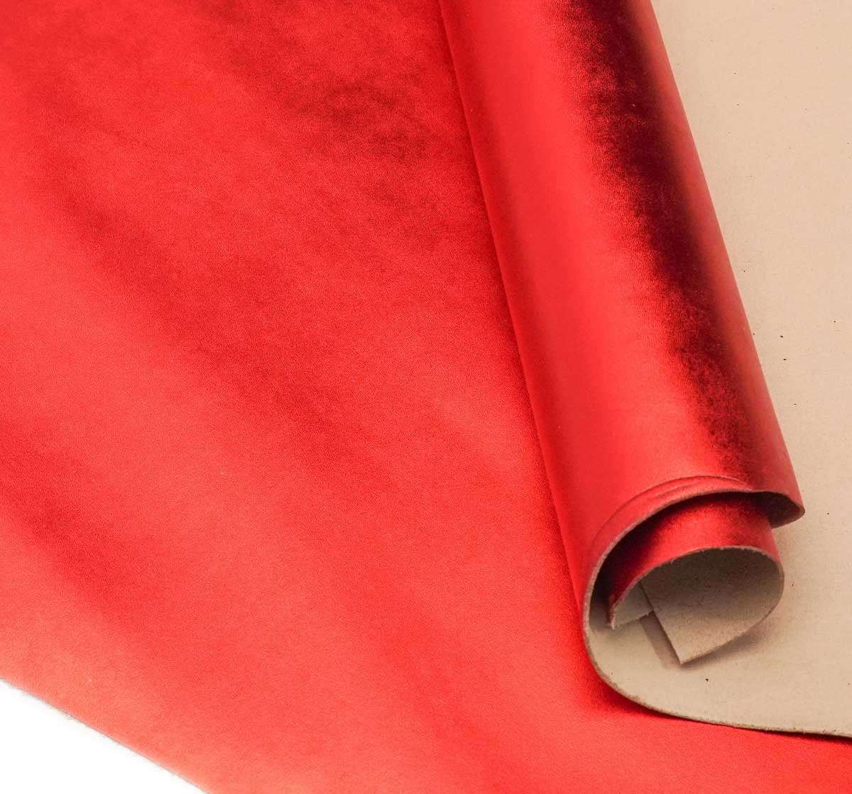 50-1004.SLC.01.jpg Metallic Cow Side - Red Image