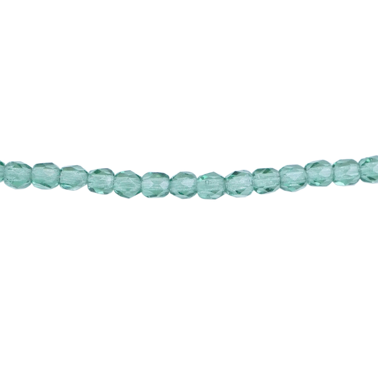 339-13.SLC.1.jpg 3mm Praire Green Bead Strand - Firepolished Image