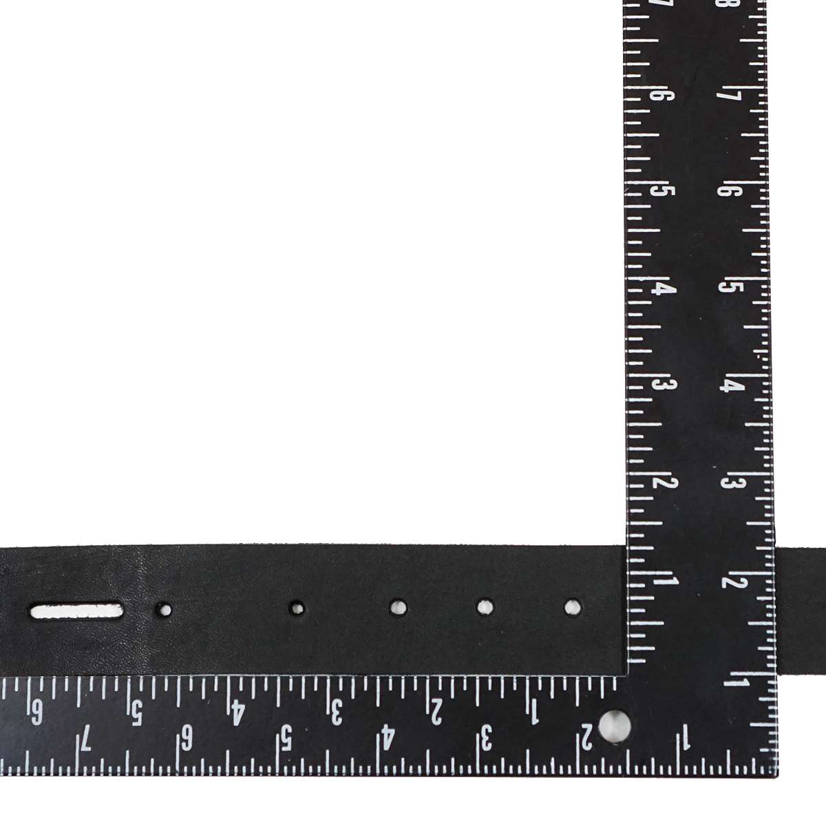 100-212.SLC.2.jpg Single Hole Belt Blank - Hermann Oak Black Image