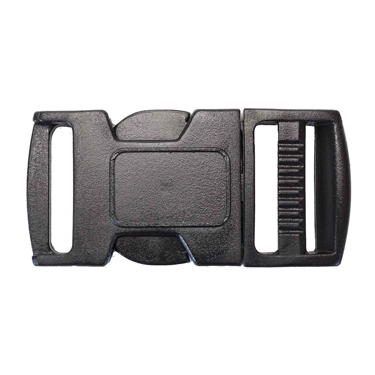 152-124000.SLC.01.jpg 1" Black Side Squeeze Buckle - Plastic Image