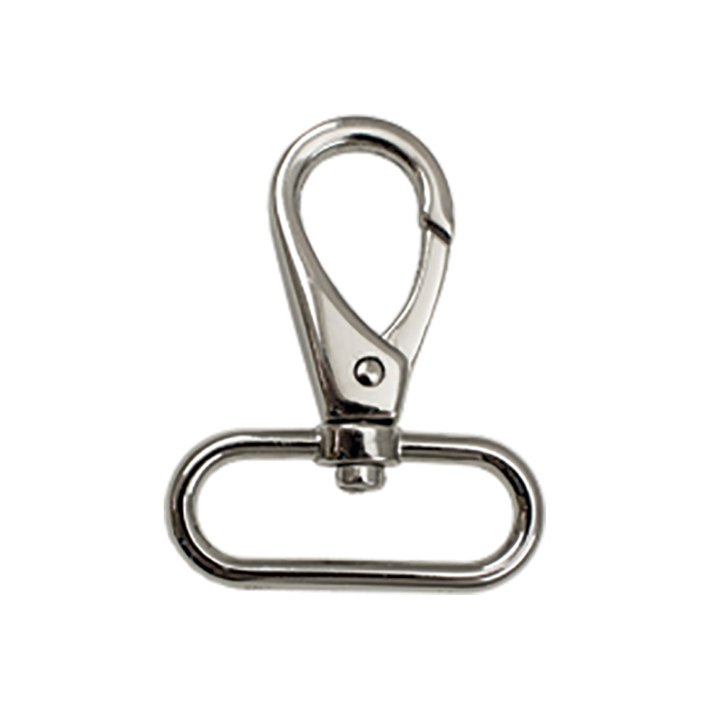 020-800803.SLC.jpg 1 1/4" Push Gate Swivel Snap - Nickel Plate Image