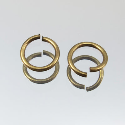 339-130.SLC.jpg 8mm Jump Rings - Antique Brass 20pk Image