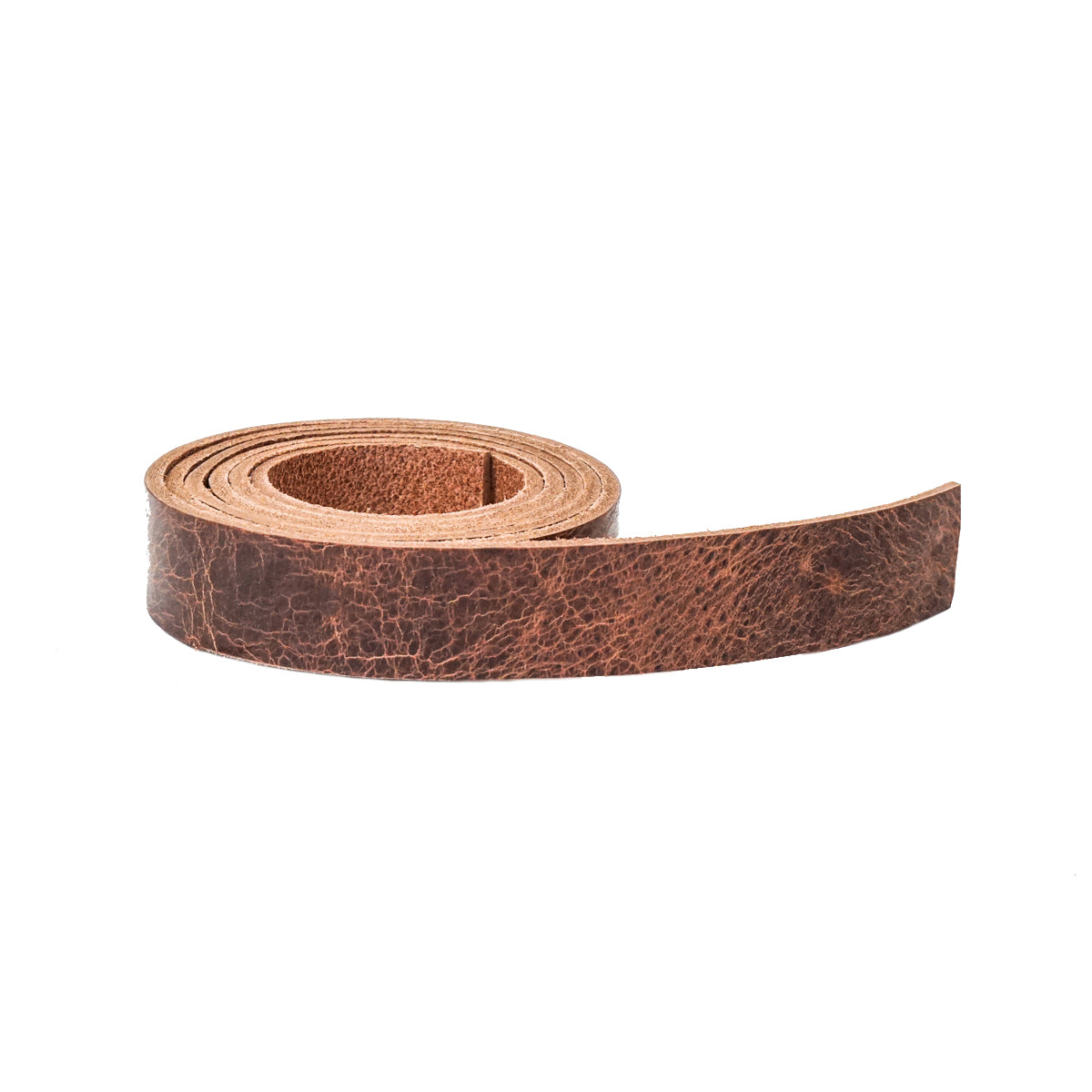 Vintage Tan Buffalo Belt Strips, additional view 2
